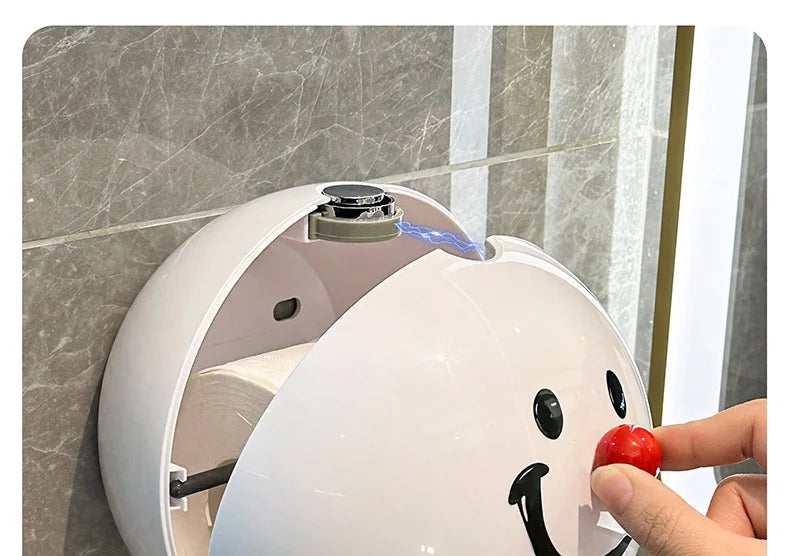 Suporte Para Papel Higiênico Rosto Feliz