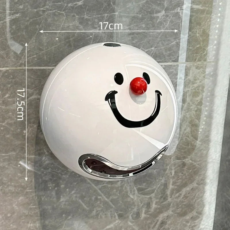 Suporte Para Papel Higiênico Rosto Feliz