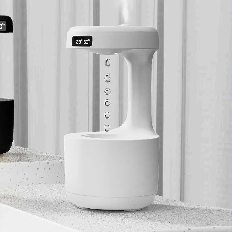Umidificador de Gotas de Água Anti-Gravidade
