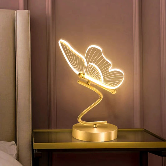 Luminária Borboleta de Led - Meu Luxo