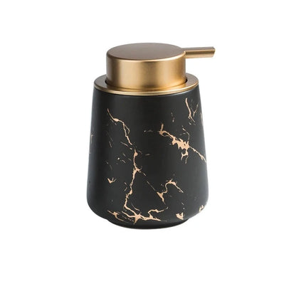 Dispensador de Cerâmica  Preto  - Meu Luxo