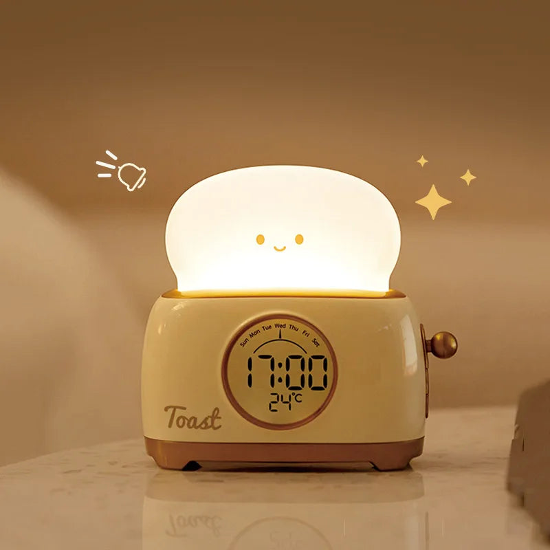 Relógio Despertador Infantil Amarelo - Meu Luxo