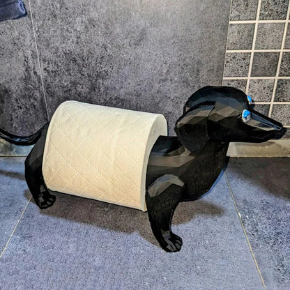 Suporte Para Papel Higiênico Cachorro / Meu Luxo