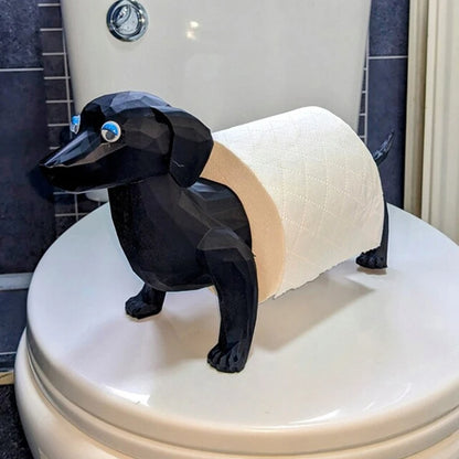 Suporte Para Papel Higiênico Cachorro / Meu Luxo