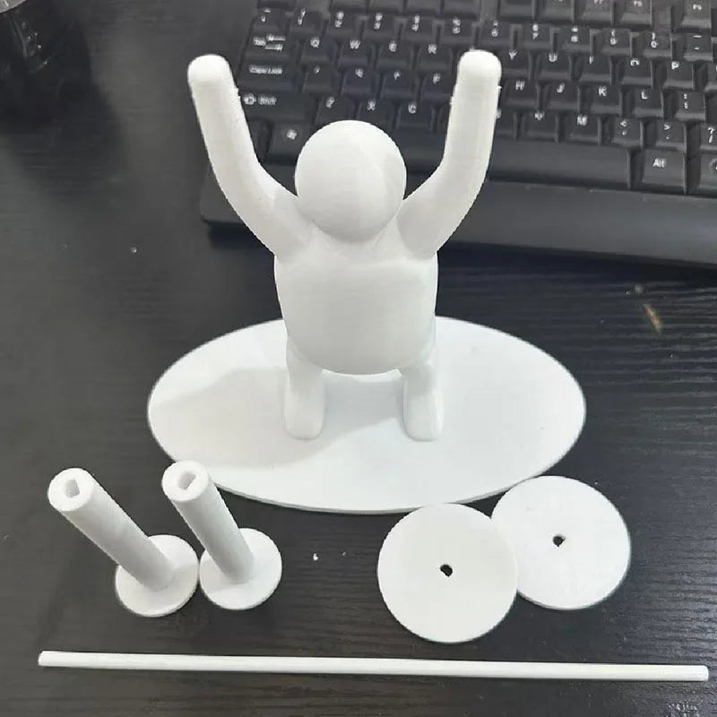 Suporte Para Papel Higiênico Levantamento de Peso / Meu Luxo