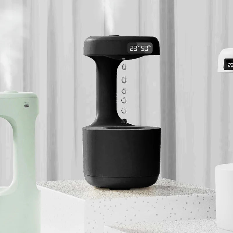 Umidificador de Gotas de Água Anti-Gravidade