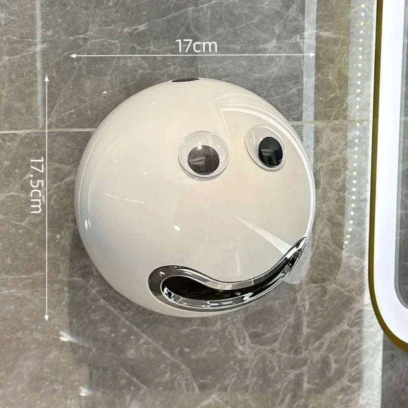 Suporte Para Papel Higiênico Rosto Feliz