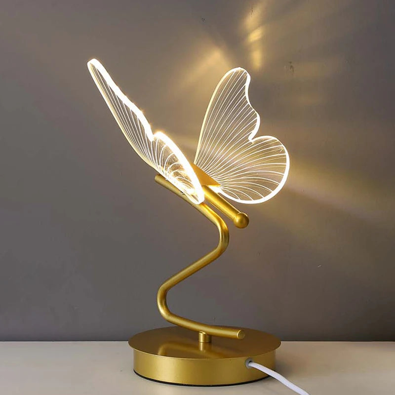 Luminária Borboleta de Led - Meu Luxo