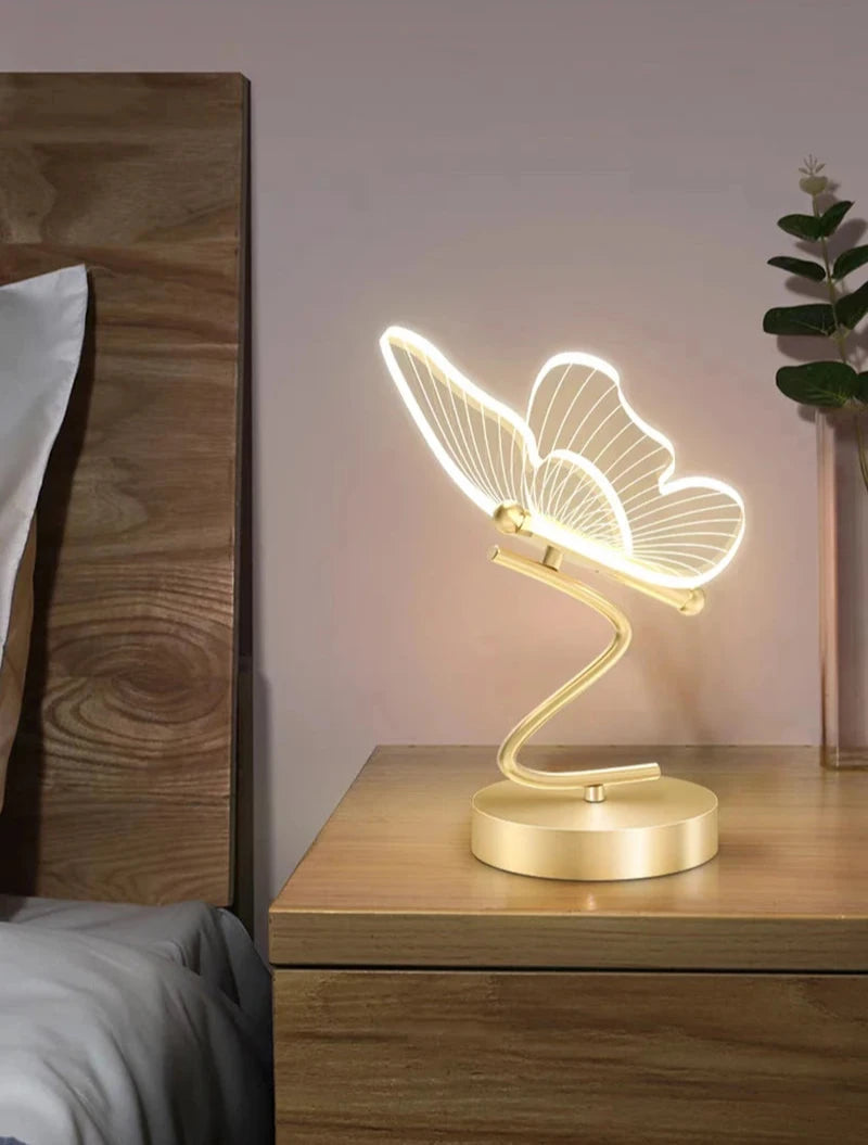 Luminária Borboleta de Led - Meu Luxo