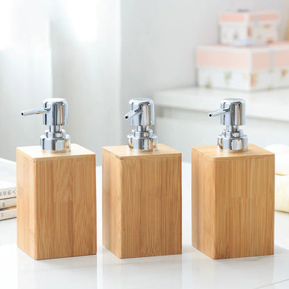 Dispensador de Bambu Quadrado