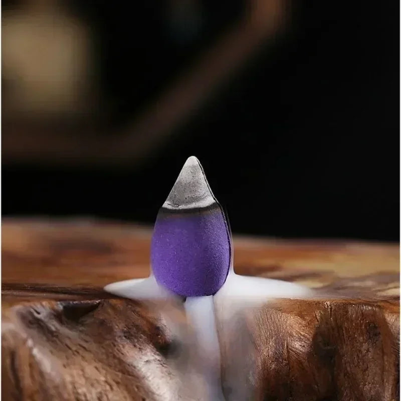 Incenso Natural Cone Variado  Lavanda - Meu Luxo