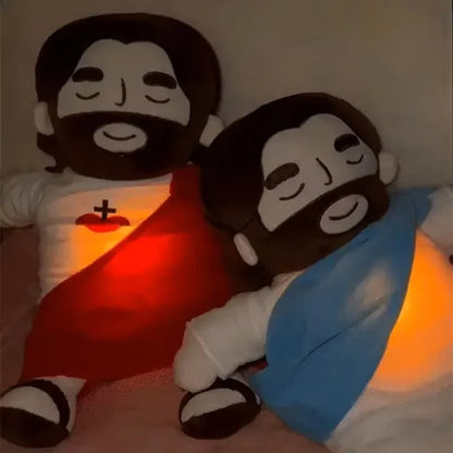 Boneco Jesus de Pelúcia Que Respira / Meu Luxo