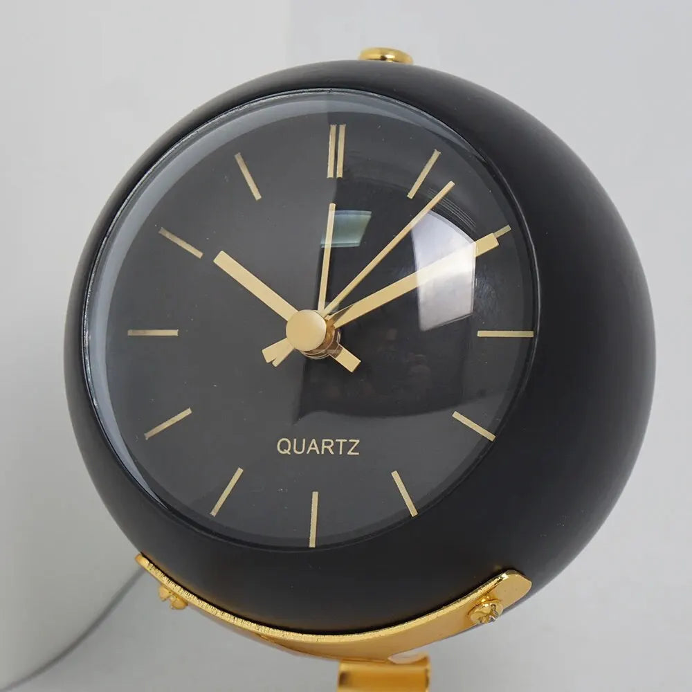Relógio de Mesa Eletrônico Preto  - Meu Luxo