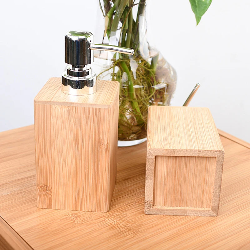 Dispensador de Bambu Quadrado