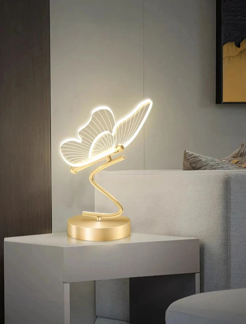 Luminária Borboleta de Led - Meu Luxo