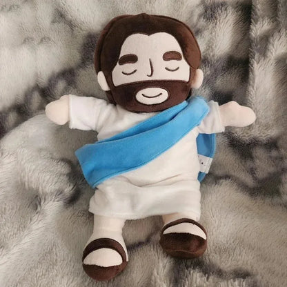 Boneco Jesus de Pelúcia Que Respira / Meu Luxo